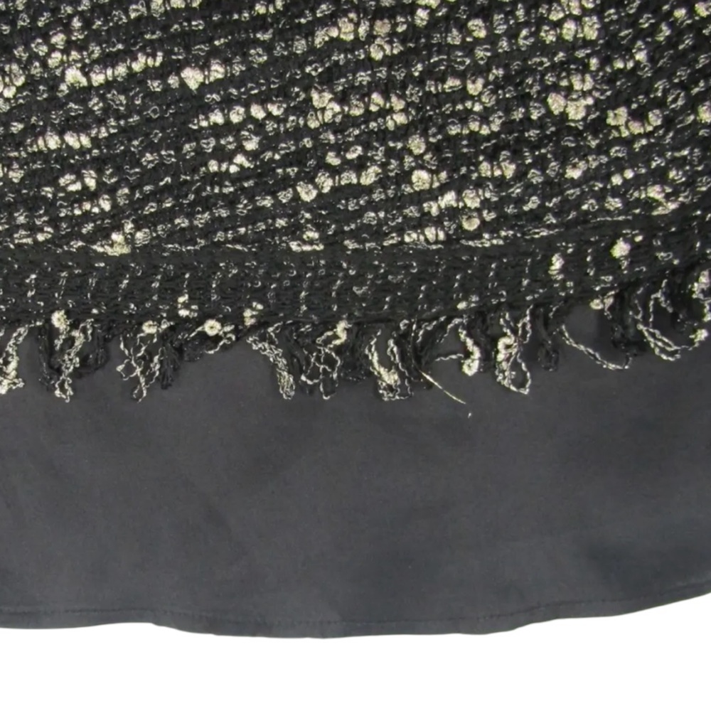 St. John Couture Black & Gold Dress Sz 2 - Picture 11 of 12